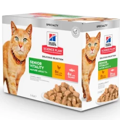 Hill's Science Plan Mature Adult 7+ Senior Vitality Kylling & Laks
