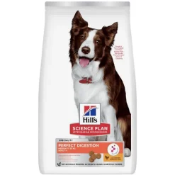 Hill's Science Plan Perfect Digestion Adult 1+ Medium med kylling & brune ris