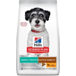 Hill's Science Plan Perfect Weight & Active Mobility Adult Small & Mini med kylling