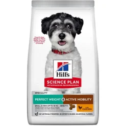 Hill's Science Plan Perfect Weight & Active Mobility Adult Small & Mini med kylling