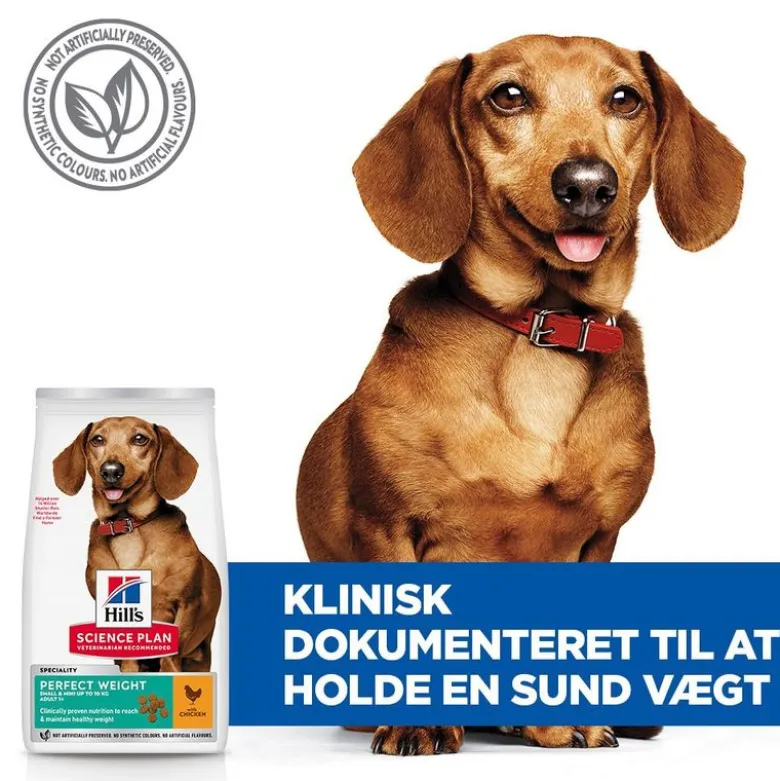 Hill's Science Plan Perfect Weight Adult 1+ Small & Mini med kylling
