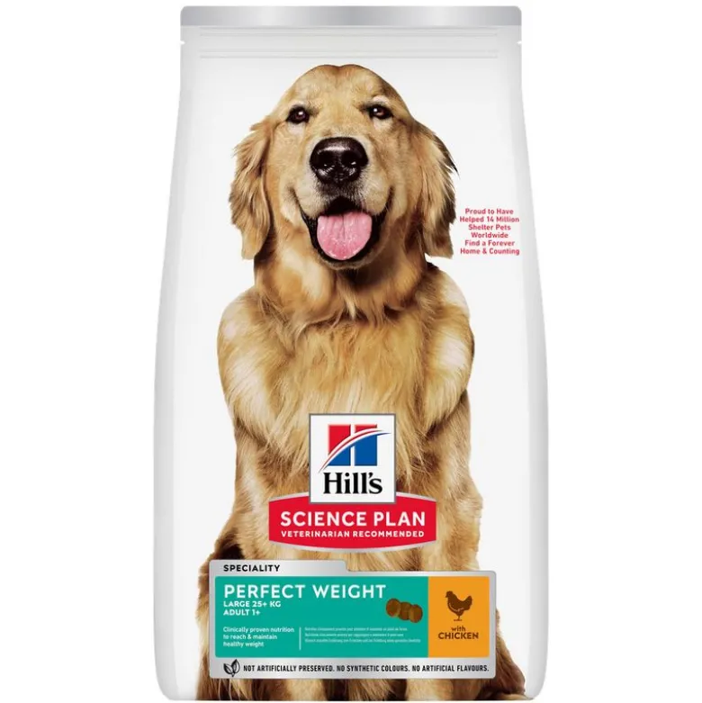 Hill's Science Plan Perfect Weight Adult 1+ Large med kylling