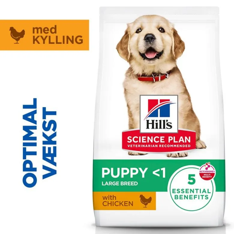 Hill's Science Plan Puppy <1 Large med kylling