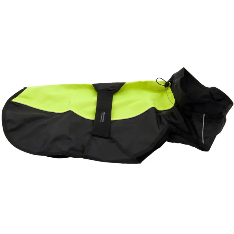 Hunde-regnjakke Illume Nite Neon
