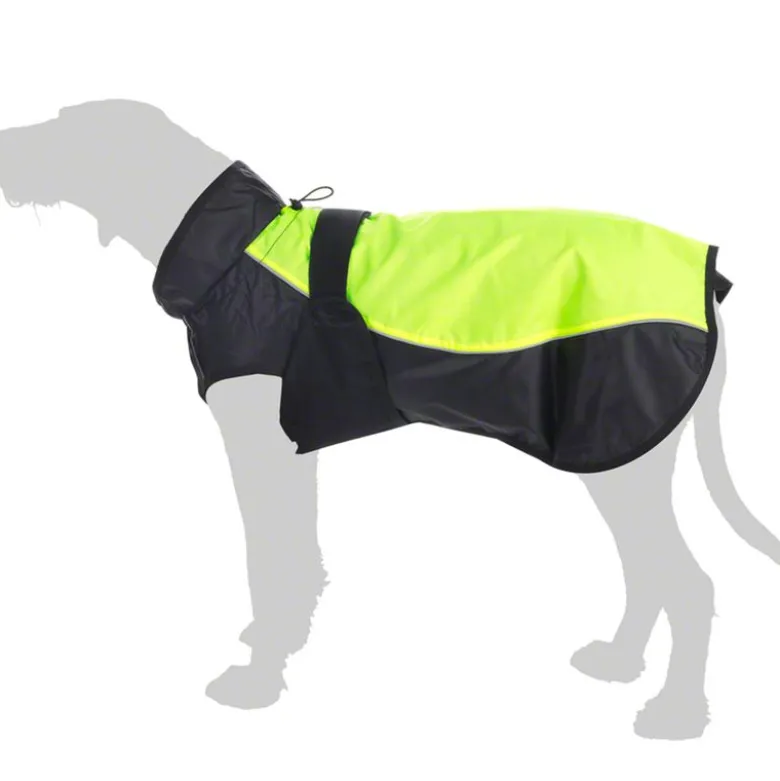 Hunde-regnjakke Illume Nite Neon