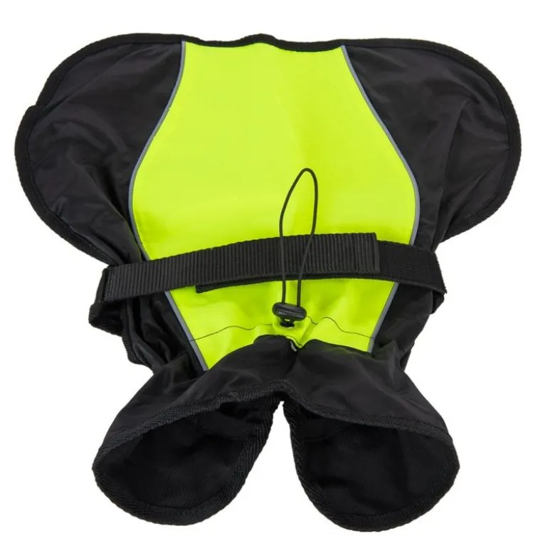 Hunde-regnjakke Illume Nite Neon
