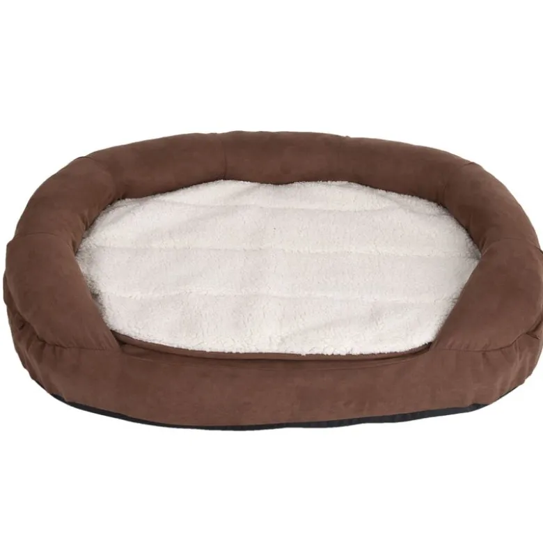 Hundeseng Memory oval, brun