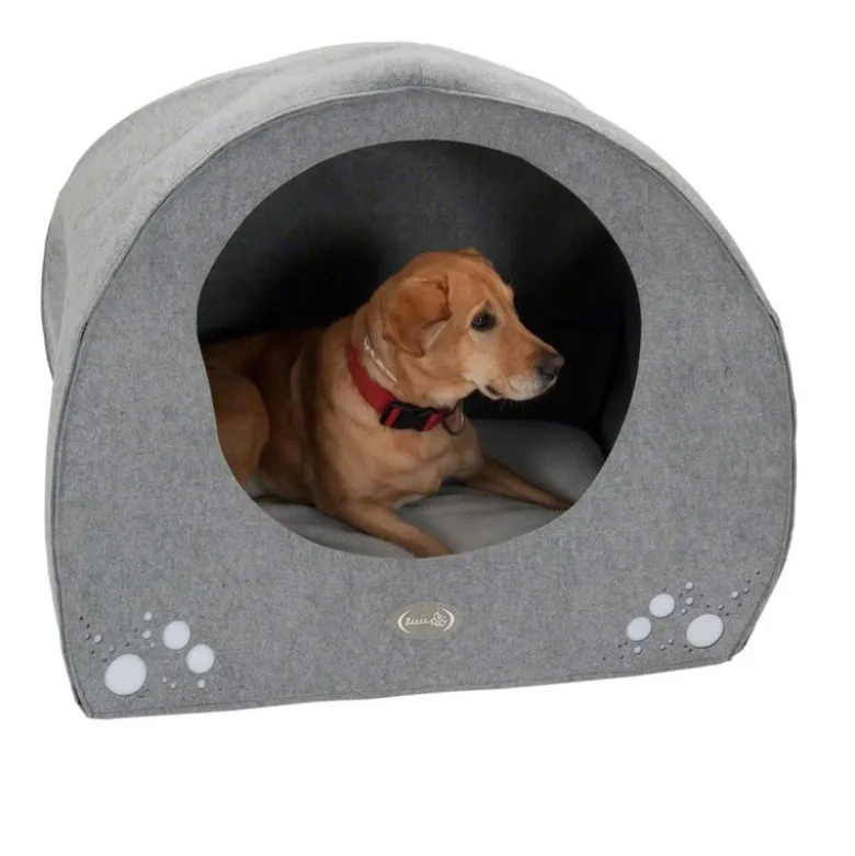 Hunde-wigwam af filt