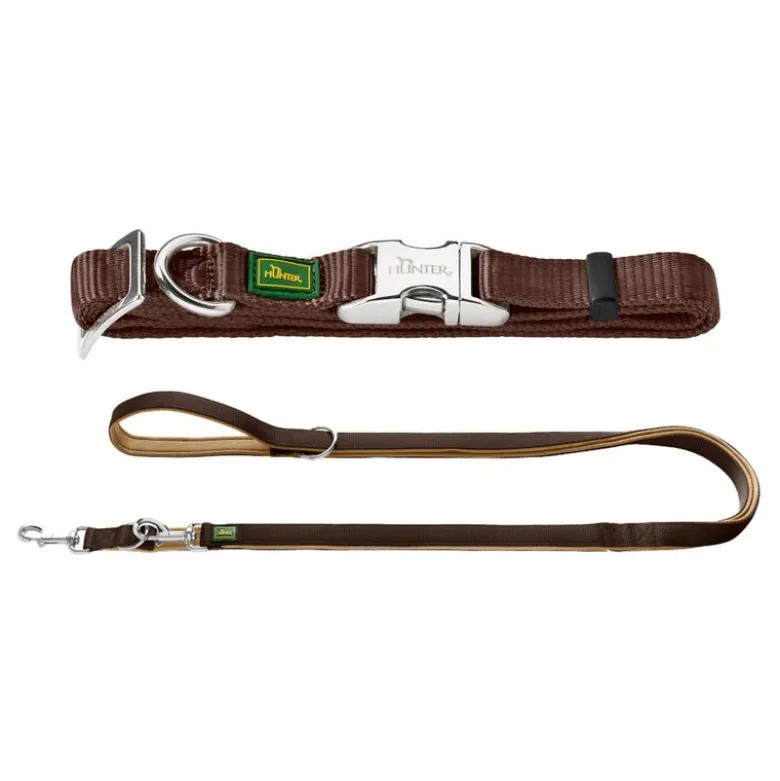 HUNTER neopren hundesnor, brun/karamel