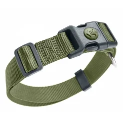 HUNTER Sæt: Halsbånd + hundesnor London, olivengrøn