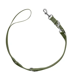 HUNTER Sæt: Halsbånd + hundesnor London, olivengrøn