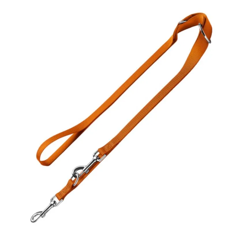 HUNTER Sæt: Halsbånd + hundesnor London, orange
