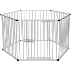 Hvalpeløbegård af aluminium