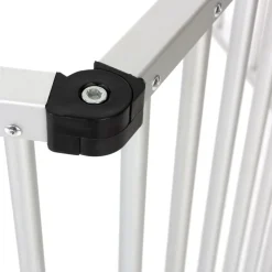 Hvalpeløbegård af aluminium