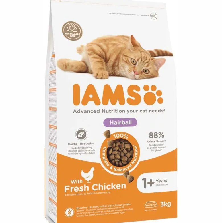 IAMS Advanced Nutrition Hairball med Kylling