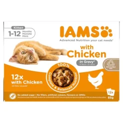 IAMS Advanced Nutrition Kitten kylling i sauce