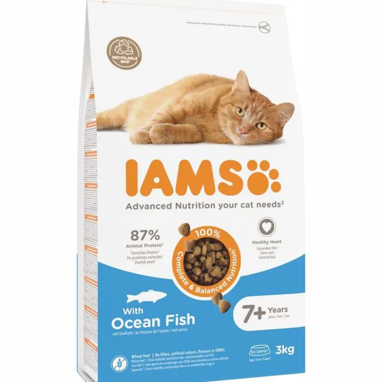 IAMS Advanced Nutrition Senior 7+ med havfisk