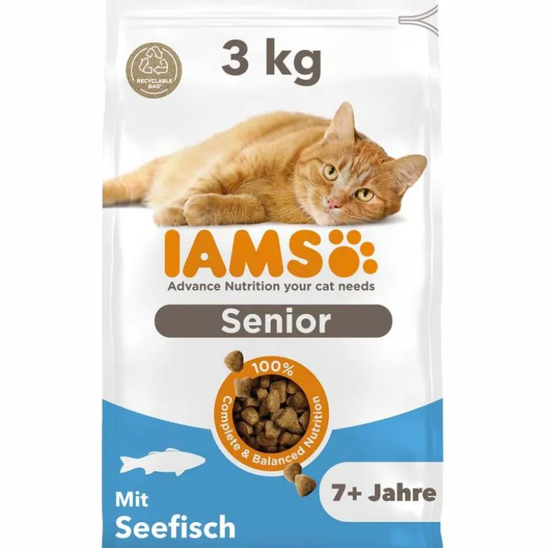IAMS Advanced Nutrition Senior 7+ med havfisk