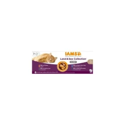 IAMS Advanced Nutrition Senior 7+ Land & Sea Collection i gelé