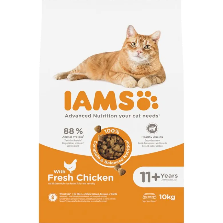 IAMS Advanced Nutrition Senior kat 11+ med kylling