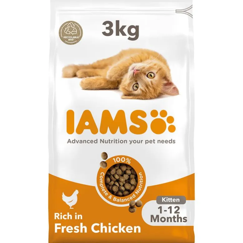 IAMS for Vitality Kitten med Kylling