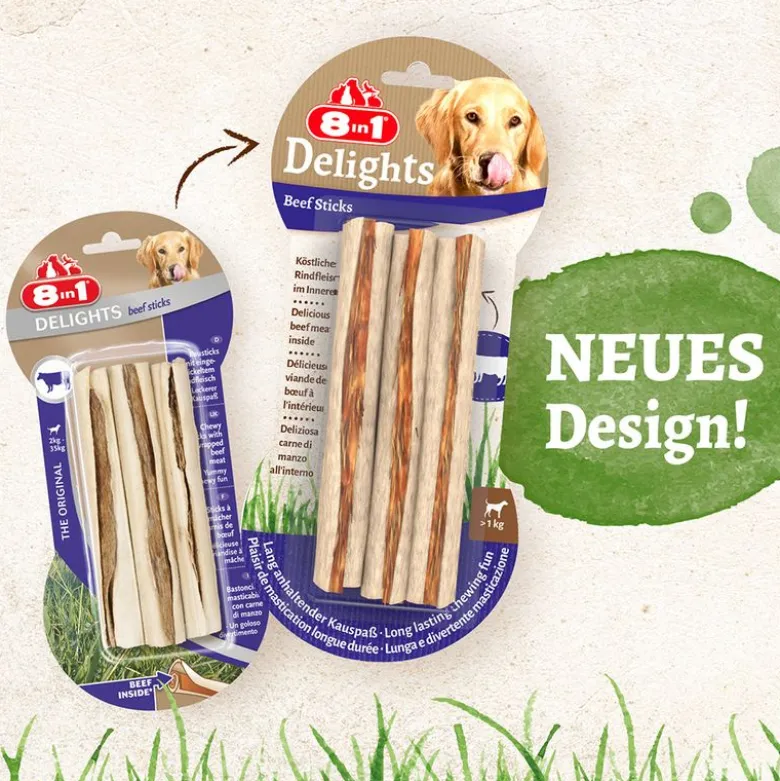 8in1 Delights Okse tyggepinde