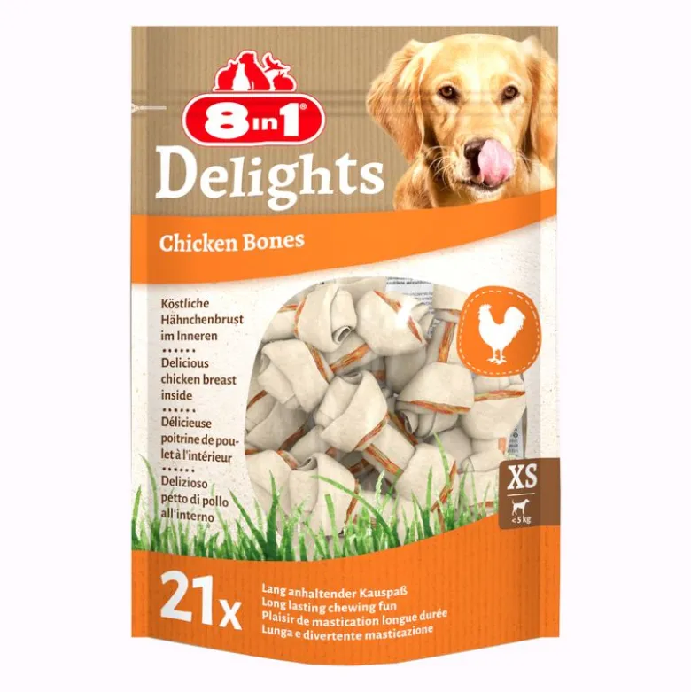 8in1 Delights tyggeknogle kylling
