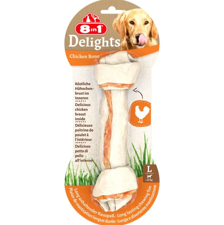 8in1 Delights tyggeknogle kylling