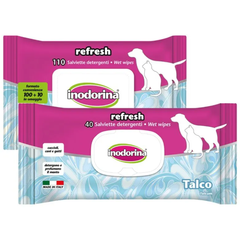 Inodorina talkumservietter