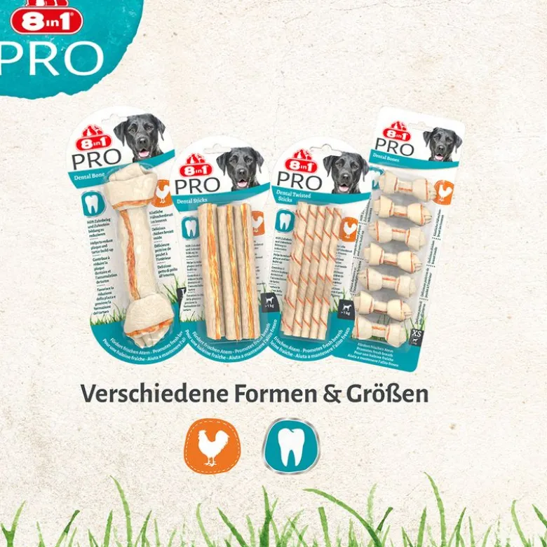 8in1 Pro Dental Kylling tyggeben