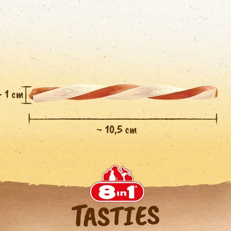 8in1 Tasties Twisters Kylling