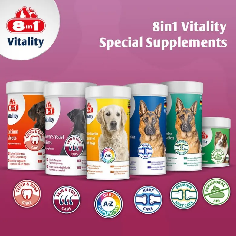 8in1 Vitality ølgærtabletter
