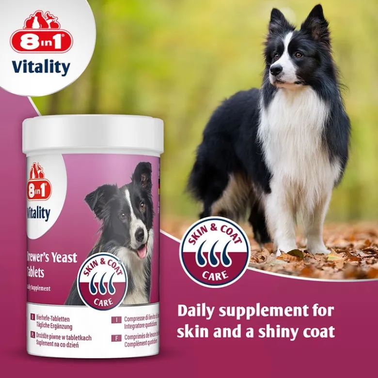 8in1 Vitality ølgærtabletter