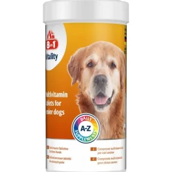 8in1 Vitality Multivitamintabletter Senior