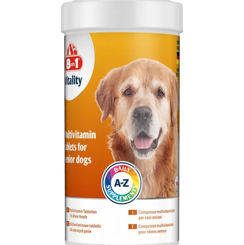 8in1 Vitality Multivitamintabletter Senior