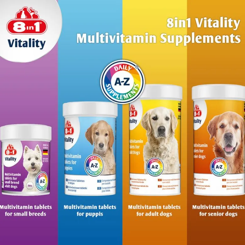 8in1 Vitality Multivitamintabletter Adult