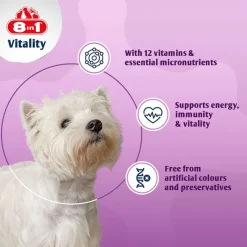 8in1 Vitality multivitamintabletter til små racer
