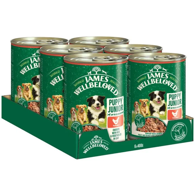 James Wellbeloved Junior Dog Hypoallergenic kylling i paté