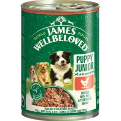 James Wellbeloved Junior Dog Hypoallergenic kylling i paté