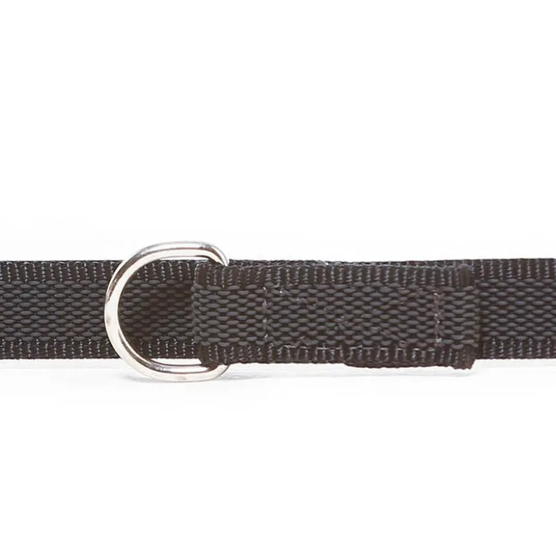 JULIUS-K9® gummieret dobbeltsnor - sort