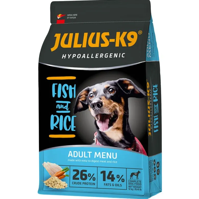 JULIUS-K9 High Premium Adult Hypoallergenic fisk