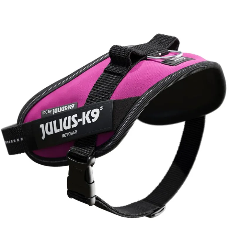 Julius-K9 IDC hundesele, mørk pink
