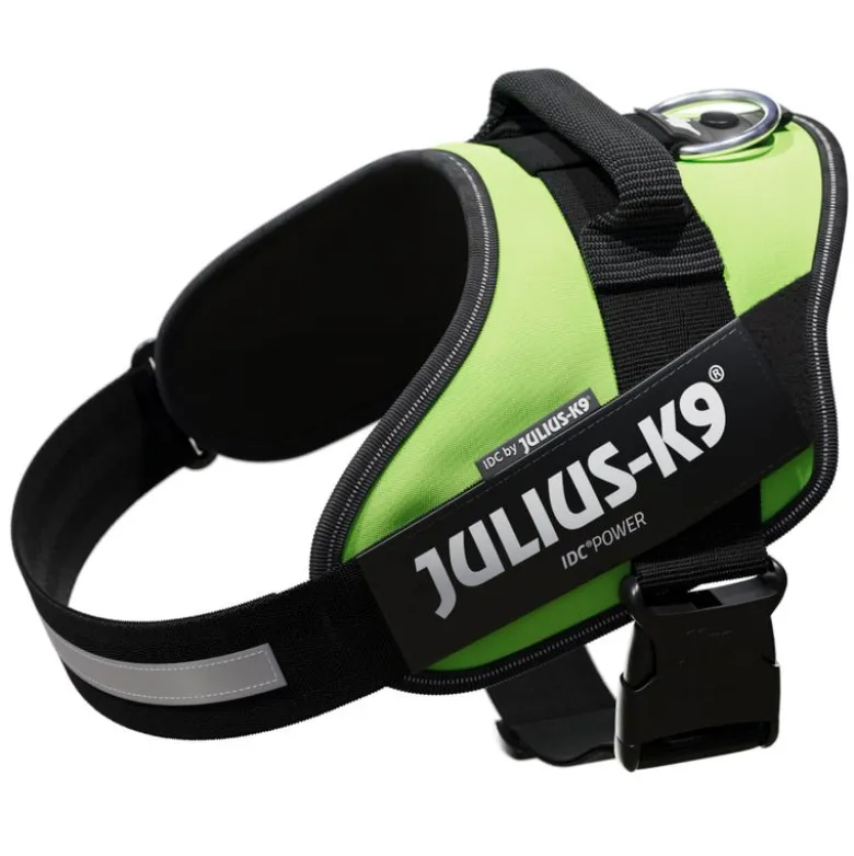 Julius-K9 IDC®-Powersele - neon grøn