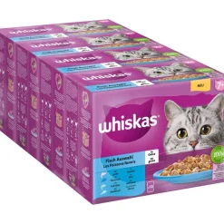 Jumbopakke: 96 x 85 g Whiskas Senior portionsposer
