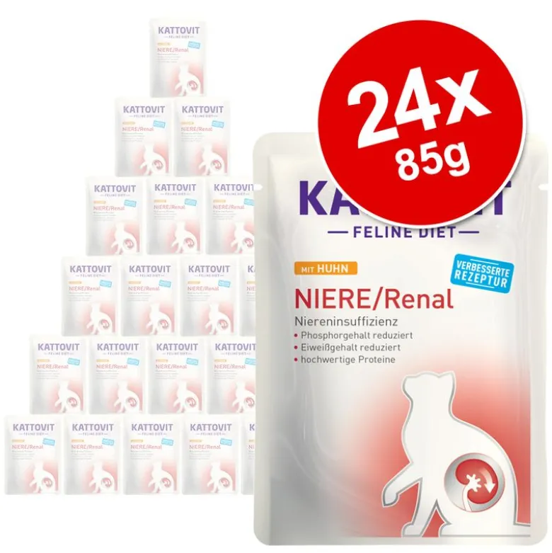 Kattovit Renal, portionspose 24 x 85 g