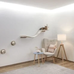 Kerbl Pet klatrevæg Matterhorn til katte, beige