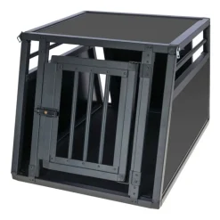 Kerbl Pet transportkasse Vacation lavet af aluminium, grafit