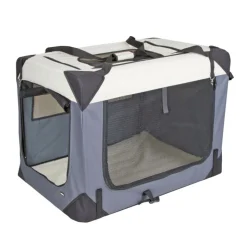 Kerbl transportkasse til kæledyr Journey, grå/beige