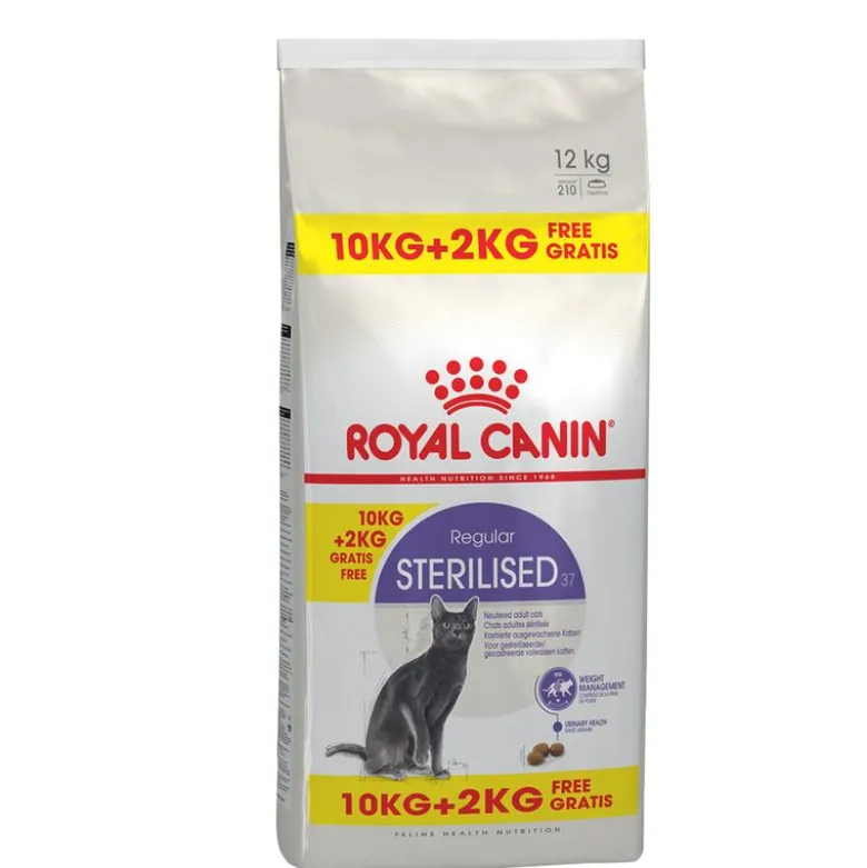 10 + 2 kg gratis! 12 kg Royal Canin kattefoder