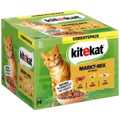 Kitekat portionsposer 48 x 85 g
